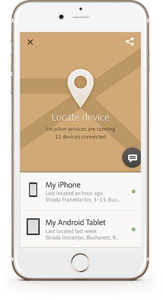 Avira phone finder