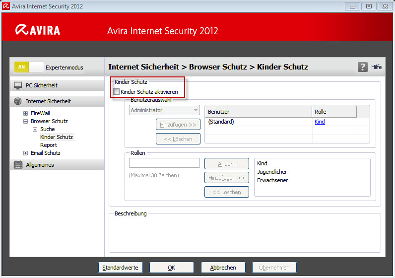 Browser Schutz - Kinder Schutz