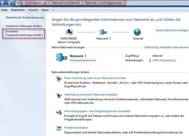 Vista Netzwerk Internet Probleme
