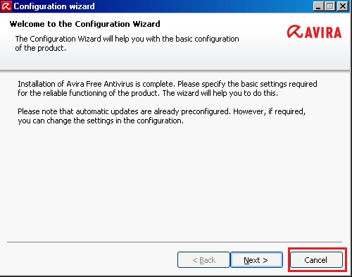 Configuration Wizard