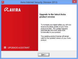 avira upgrade instructions forced upgrade instructions