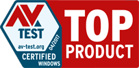 Antivirus Pro wurde von AV-Test als Top-Produkt ausgezeichnet