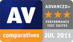AV Comparatives für Avira Premium Security Suite in Juli 2011