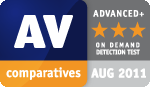 AV Comparatives für Avira AntiVir Personal - Free Antivirus im August 2011