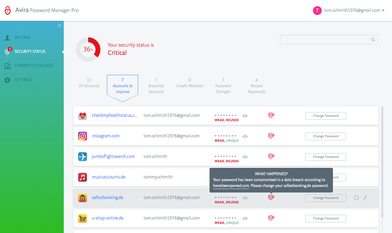 Image result for Keep That Password Secure (And All To Yourself) Foe Avira
