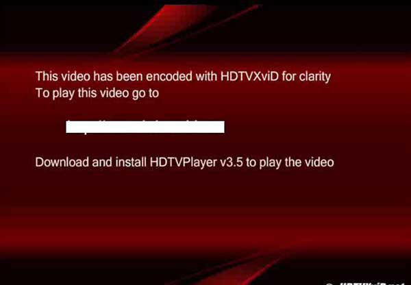 hdtvplayer video