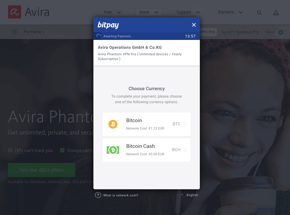 Avira News Avira Selects Bitpay For Bitcoin And Bitcoin Cash - 