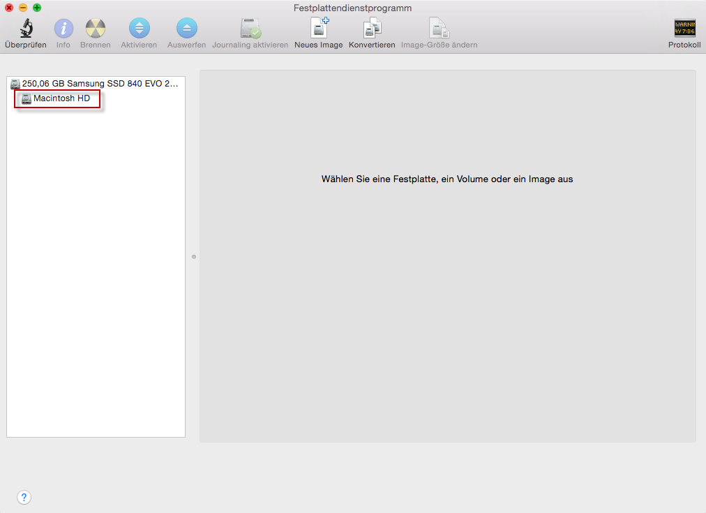 2 Solution - Disk Utility