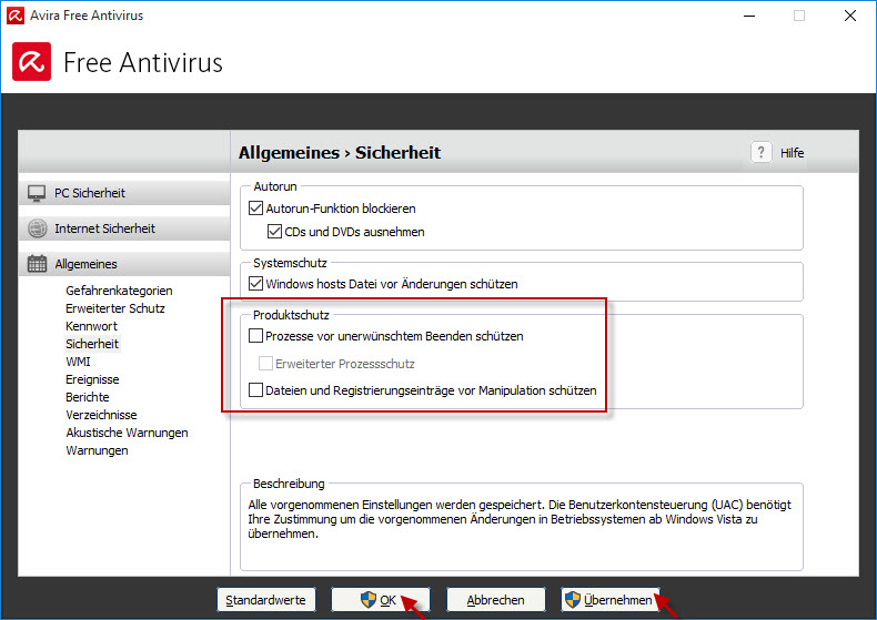... Avira Update Meldung nach jedem Neustart - Avira Answers