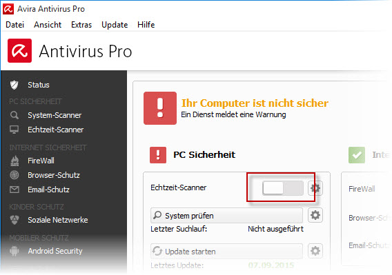 antivirus-pro_echtzeit-scanner_deaktivieren_de