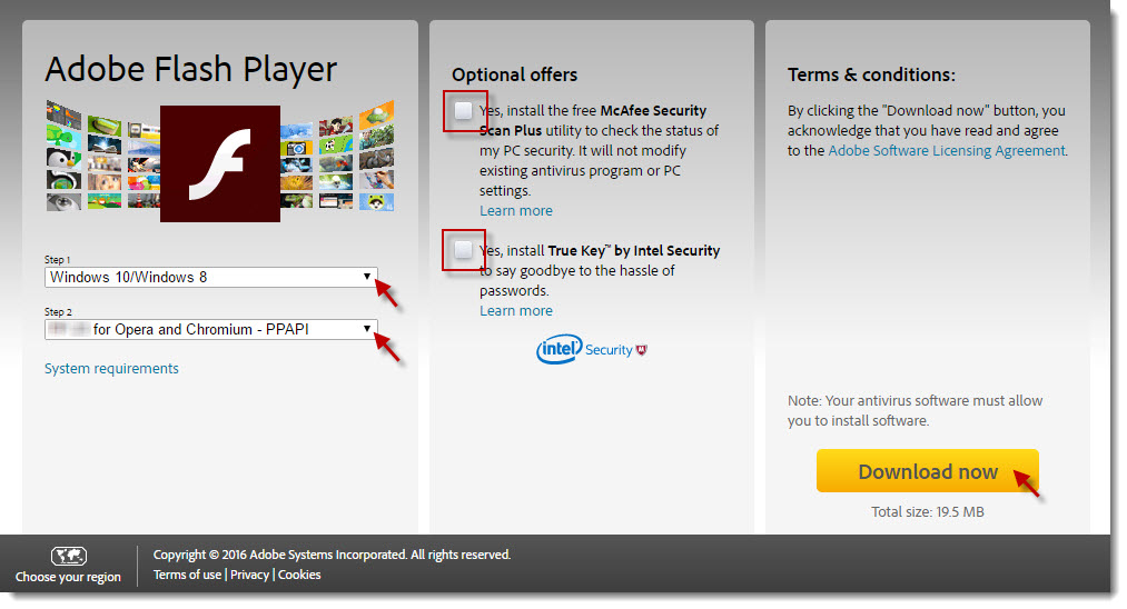 Download 2016 Flash Player