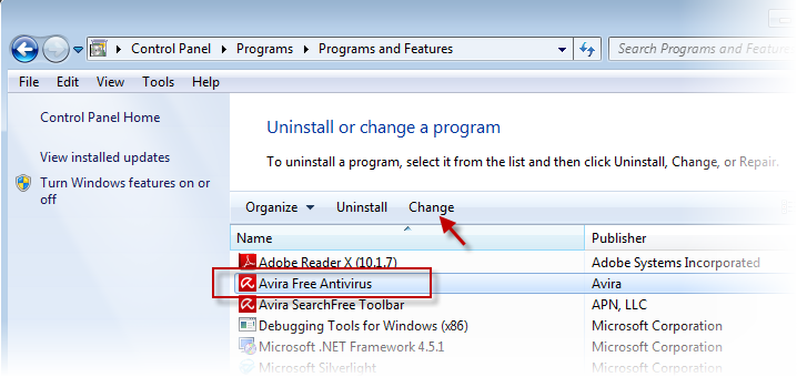 avira web toolbar