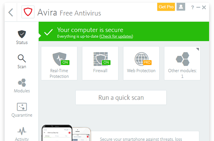 Download Free Antivirus for Windows 2018  Avira