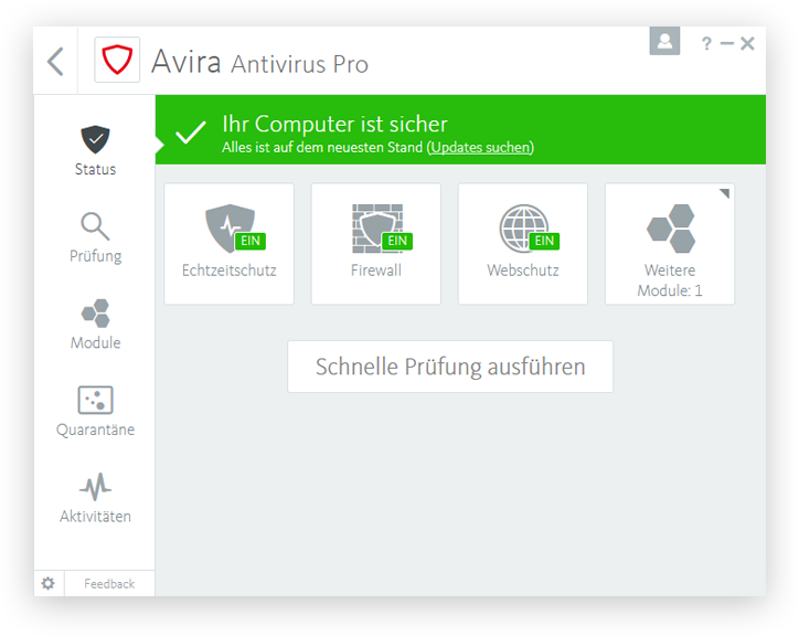 Antivirus Pro 2018 für Windows &amp; Mac downloaden | Avira