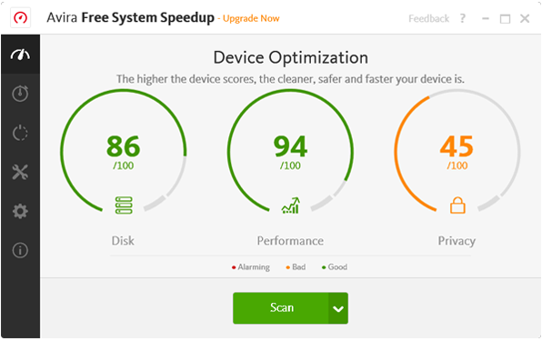 Avira Free System Speedup – The first step towards a fast PC