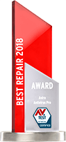 Ranked best antivirus in the industry for our repair capabilities