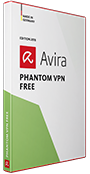 Avira Phantom VPN product box shot