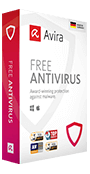 Avira Free Antivirus product box shot