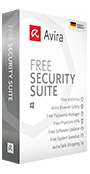 Avira Free Security Suite product box shot