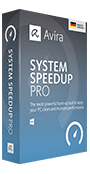 Avira System Speedup product box shot