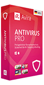 Avira Antivirus Pro product box shot