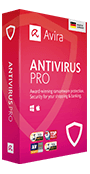 Avira Antivirus Pro product box shot