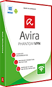 Avira Phantom VPN product Box Shot