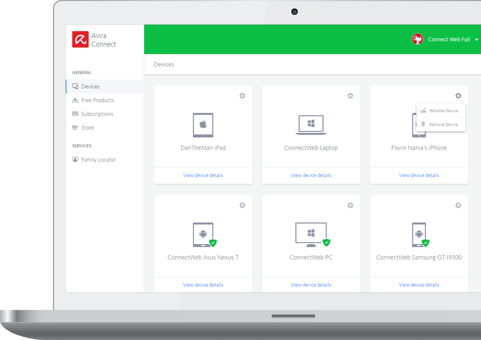 avira free security suite vista